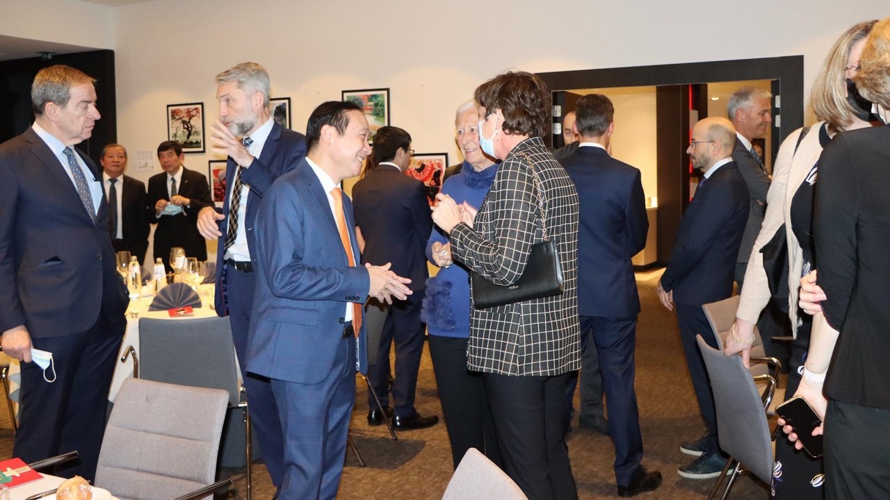 Đại sứ Nguyễn Văn Thảo: Quan hệ giữa Việt Nam với Bỉ và EU đang phát triển hết sức tốt đẹp