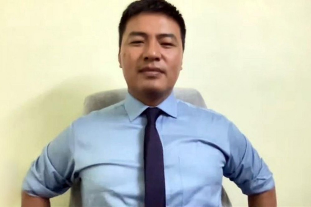 Dr Sa Sa, seen here speaking to the Straits Times during a Zoom interview on Feb 23, has been appointed as Myanmar representative for the UN to represent the CRPH. - ST