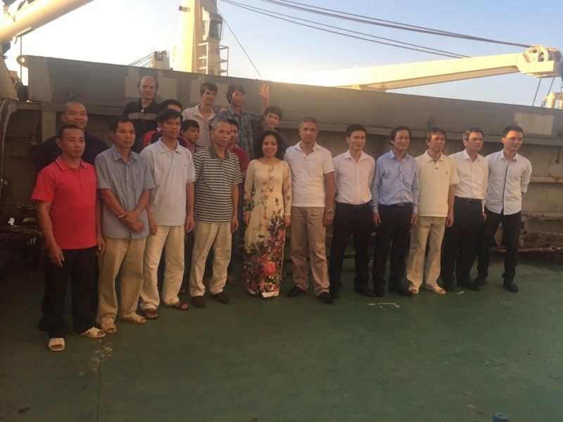 Các thuyền viên bị kẹt ở Maldives sắp được về nước