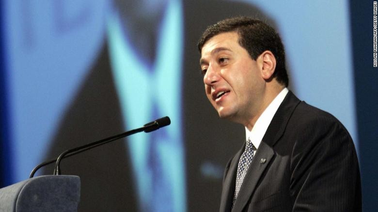 Former Jordanian Finance Minister Bassem Awadallah delivers a keynote address on behalf of King Abdullah at the Asia-Middle East Dialogue in Singapore in June 2005. Former Jordanian Finance Minister Bassem Awadallah delivers a keynote address on behalf of King Abdullah at the Asia-Middle East Dialogue in Singapore in June 2005.