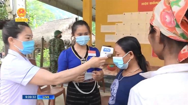 Công tác kiểm tra, phòng chống dịch bệnh Covid-19 được thực hiện nghiêm túc.