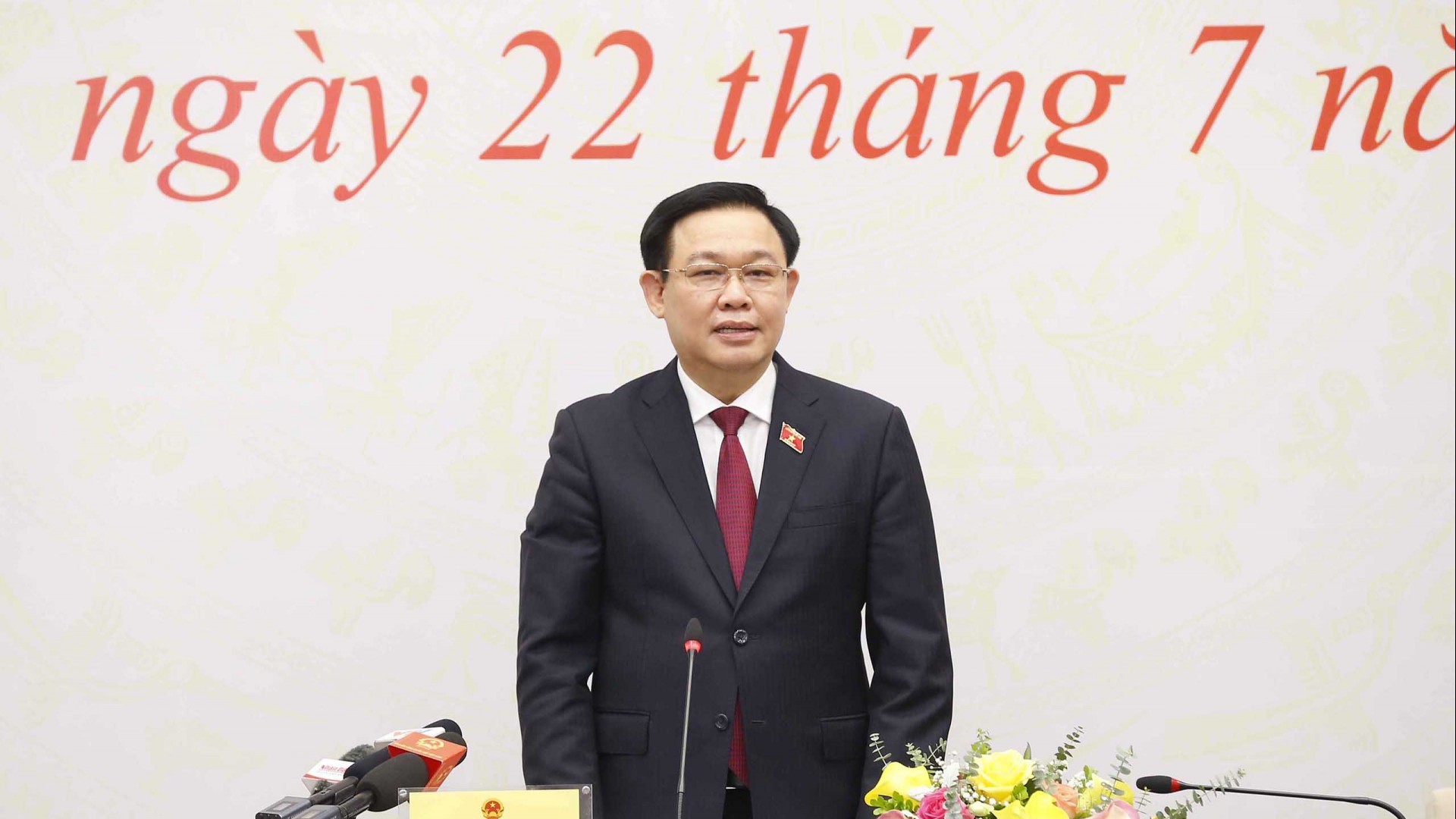 Nguyện vọng, tâm tư và quyết tâm của Chủ tịch Quốc hội Vương Đình Huệ