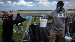 Thủy quân lục chiến Mỹ xả nước thải ở Okinawa, Nhật Bản nói 'đáng tiếc', yêu cầu dừng ngay lập tức