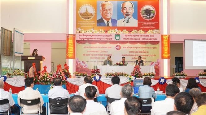 Cộng đồng người Việt Nam tại Vientiane đoàn kết, vững mạnh, là cầu nối thúc đẩy quan hệ Việt-Lào