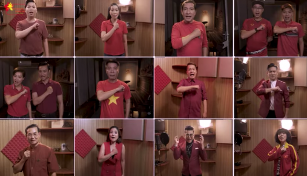 Dàn nghệ sĩ tham gia MV 2005-mv-covid