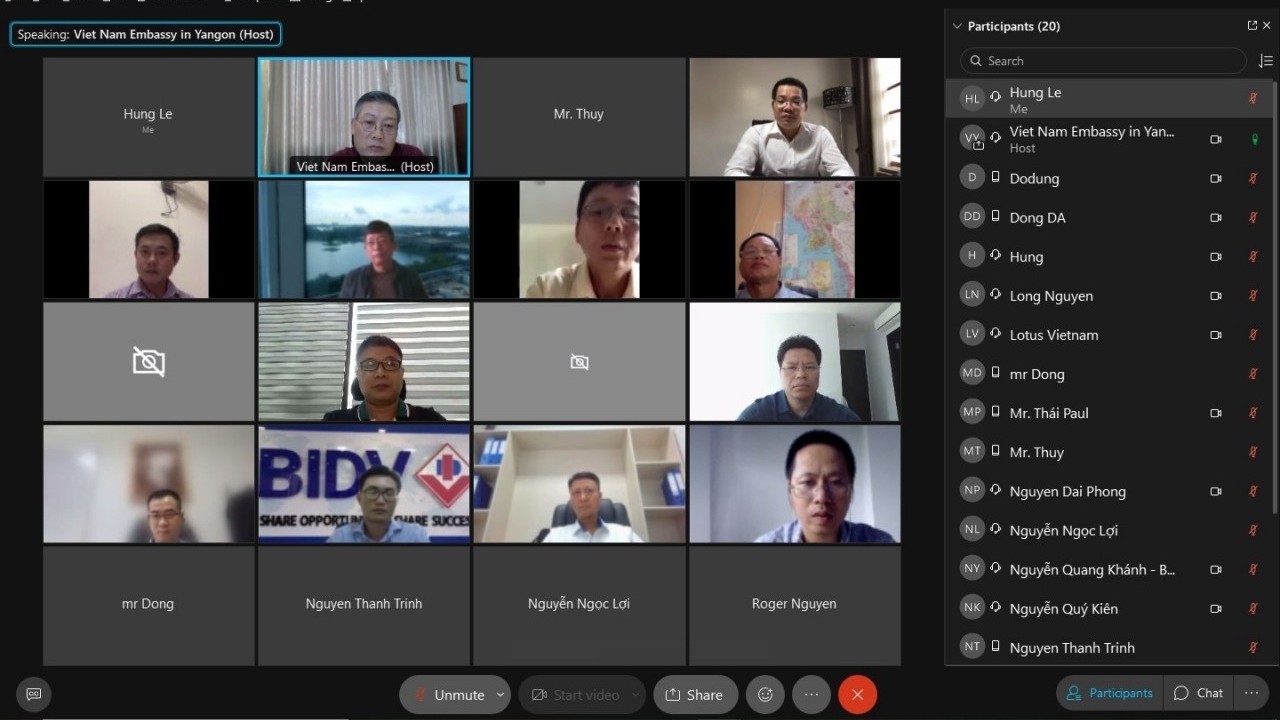 Đại sứ quán Việt Nam tại Myanmar nỗ lực tìm giải pháp hỗ trợ các doanh nghiệp ở địa bàn