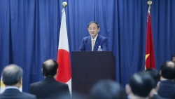 Những điểm nhấn trong bài phát biểu quan trọng của Thủ tướng Suga tại Đại học Việt-Nhật