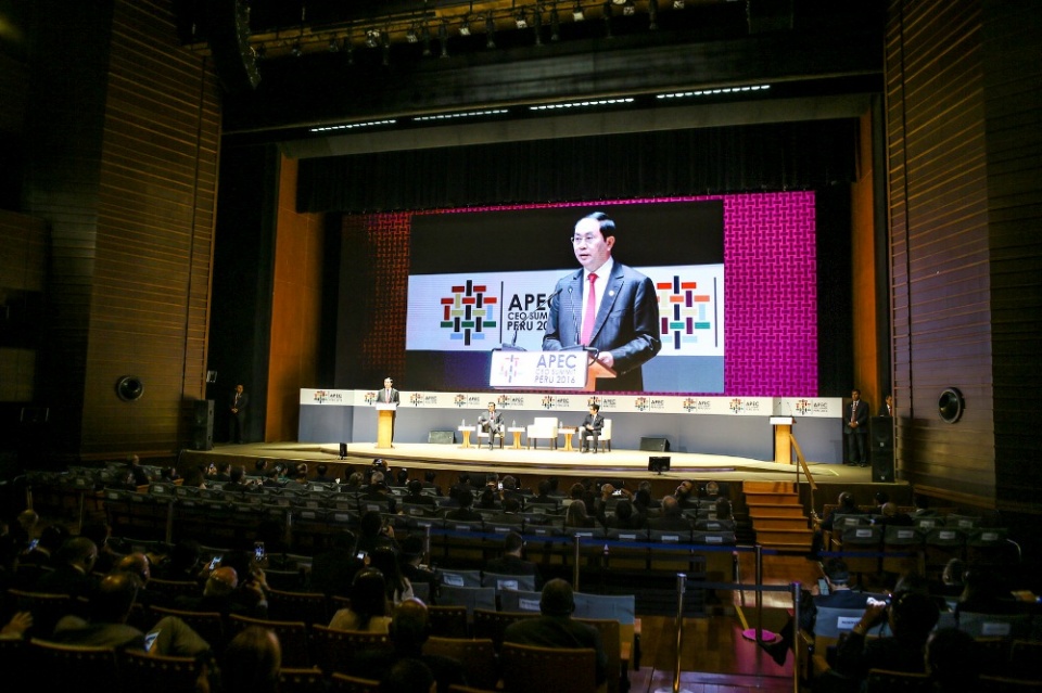 Hình ảnh: APEC 2016 và ngày nhiều hoạt động của Chủ tịch nước