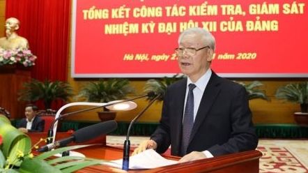 Tổng Bí thư, Chủ tịch nước Nguyễn Phú Trọng: Cán bộ kiểm tra phải là những chiến sĩ kiên cường, có bản lĩnh, phải liêm, phải sạch