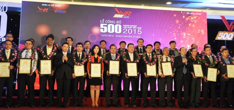 Công bố Top 500 doanh nghiệp lớn nhất Việt Nam 2015