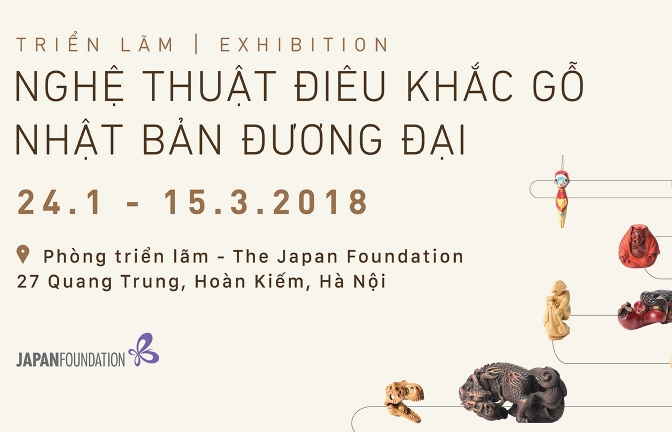 Thưởng lãm nghệ thuật điêu khắc gỗ Nhật Bản đương đại