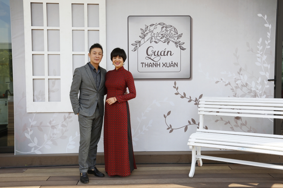 Anh Tuấn tái ngộ Diễm Quỳnh trong “Quán thanh xuân” anh tuan tai ngo diem quynh trong quan thanh xuan