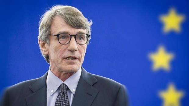 Chủ tịch Quốc hội chia buồn việc Chủ tịch EP David Sassoli qua đời