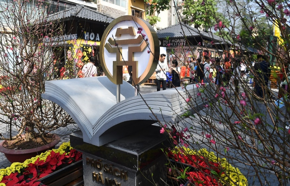 Hà Nội: Khai mạc Phố Sách Xuân Kỷ Hợi 2019