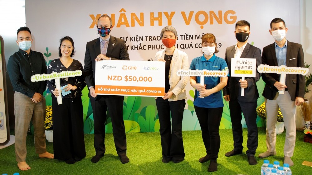 350 lao động giúp việc nữ được hỗ trợ tài chính để phục hồi hậu Covid-19