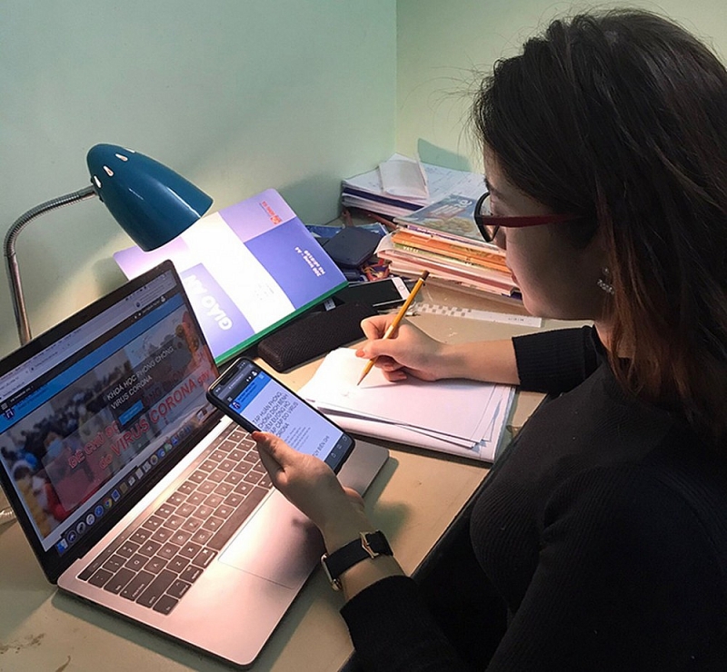 Dịch bệnh phức tạp, nhiều đại học cho sinh viên học online sau Tết Dịch bệnh phức tạp, nhiều đại học cho sinh viên học online sau Tết