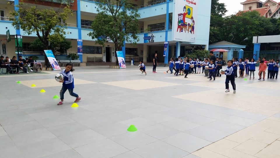 Để giờ học thể chất không nhàm chán de gio hoc the chat khong nham chan