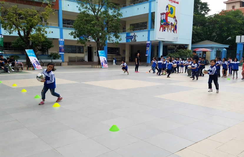 Nhân rộng chương trình “Năng động cùng thể thao", nâng cao hoạt động thể chất cho học sinh tiểu học