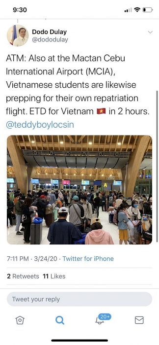 Dịch Covid-19: ĐSQ Việt Nam tại Philippines 'nhập cuộc' đưa công dân Việt Nam có nguyện vọng về nước dich covid 19 dsq viet nam tai philippines nhap cuoc dua cong dan viet nam co nguyen vong ve nuoc