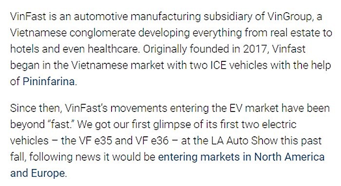 VinFast xây dựng nhà máy 4 tỷ USD ở Mỹ: Tổng thống Joe Biden lên Twitter hoan nghênh; truyền thông quốc tế đưa tin rầm rộ