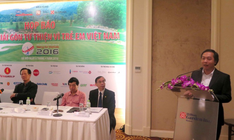 Khởi động Giải golf từ thiện Swing for the Kids lần thứ 10