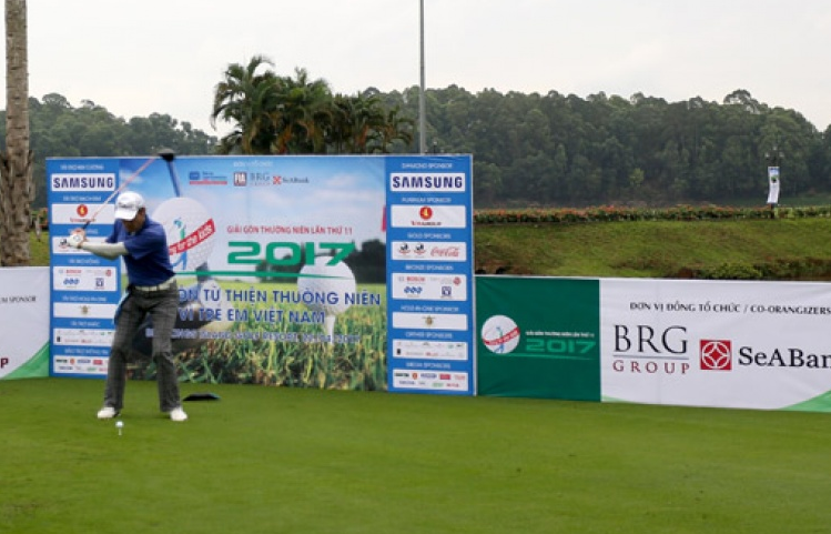 Swing for the Kids 2017: Huy động gần 1,4 tỷ đồng giúp trẻ em nghèo hiếu học