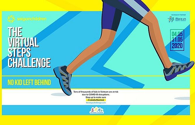 'Thử thách bước chân' 2020: Hỗ trợ trẻ em nghèo trong đại dịch Covid-19