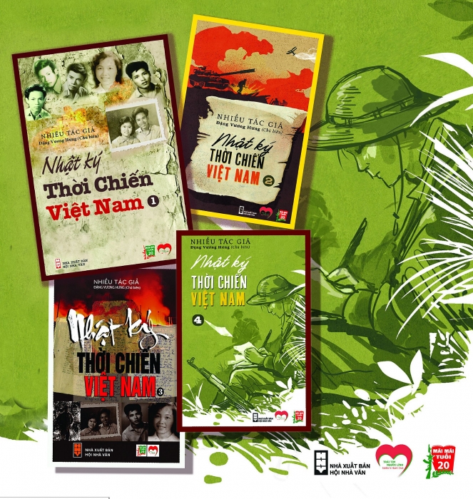 Ra mắt bộ sách tư liệu quý ‘Nhật ký thời chiến Việt Nam’ ra mat bo sach tu lieu quy nhat ky thoi chien viet nam