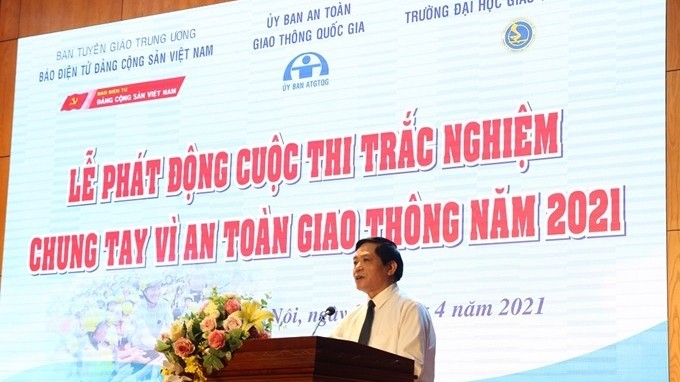 Phát động cuộc thi trắc nghiệm 'Chung tay vì an toàn giao thông' năm 2021