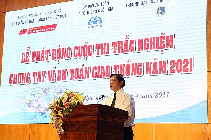 Phát động cuộc thi trắc nghiệm 'Chung tay vì an toàn giao thông' năm 2021