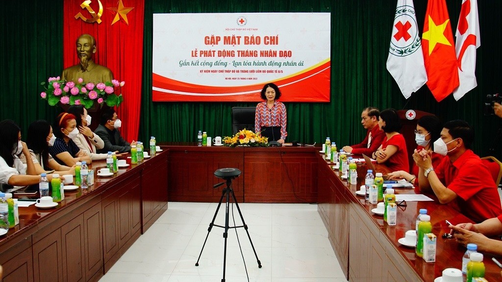 Tháng Nhân đạo năm 2022 phấn đấu vận động nguồn lực đạt 400 tỷ đồng, trợ giúp 1 triệu lượt người có hoàn cảnh khó khăn