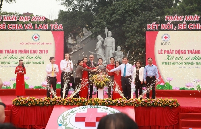 Phát động "Tháng Nhân đạo" 2019: Kết nối, sẻ chia và lan tỏa