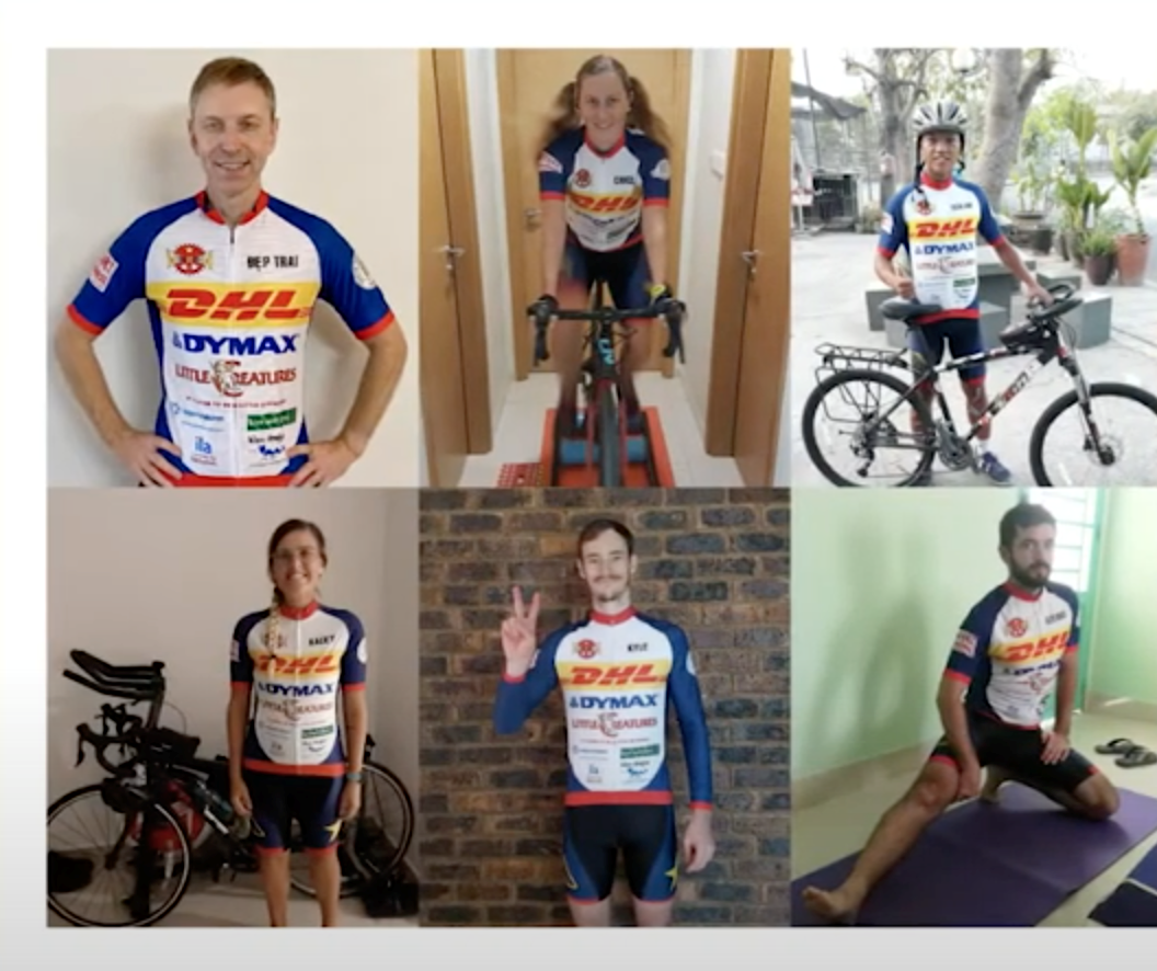 Đạp xe trực tuyến gây quỹ hơn 27.000 USD cho trẻ em Việt Nam dap xe truc tuyen gay quy hon 27000 usd cho tre em viet nam