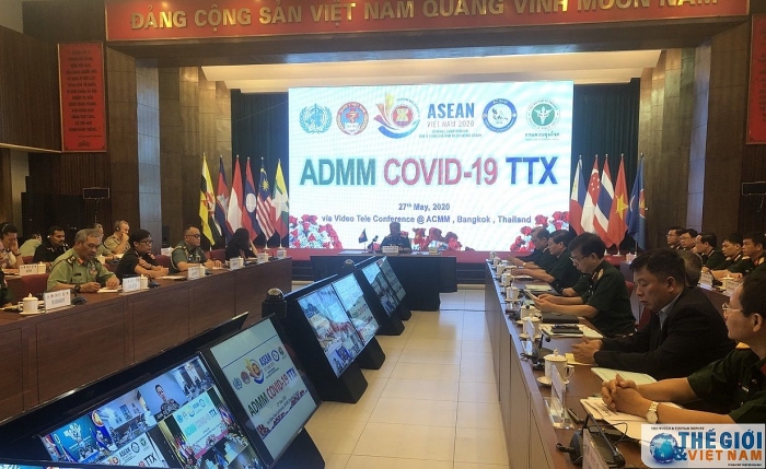 Quân y các nước ASEAN diễn tập phòng chống dịch Covid-19 quan y cac nuoc asean dien tap phong chong dich covid 19