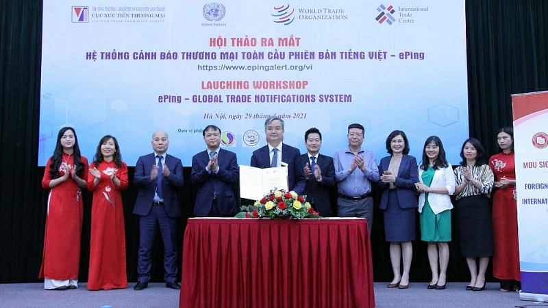 Ra mắt hệ thống cảnh báo thương mại toàn cầu phiên bản tiếng Việt