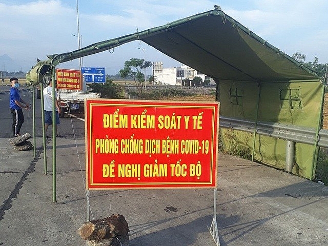 Chốt kiểm soát được tái lập để phòng, chống dịch bệnh Covid-19. (Nguồn: Dân trí) Chốt kiểm soát được tái lập để phòng, chống dịch bệnh Covid-19. (Nguồn: Dân trí)