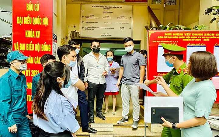 Bộ Y tế khuyến cáo đảm bảo an toàn khi tham gia bầu cử Bộ Y tế khuyến cáo đảm bảo an toàn khi tham gia bầu cử