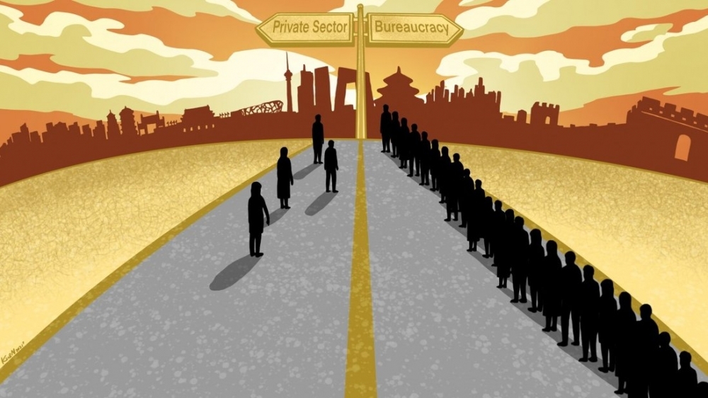 Chán làm tư nhân, giới trẻ Trung Quốc đua nhau quay về nhà nước