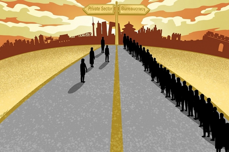 Chán làm tư nhân, giới trẻ Trung Quốc đua nhau quay về nhà nước
