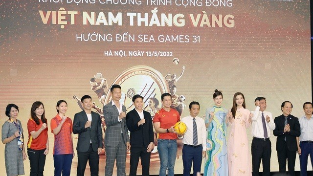Khởi động chương trình 'Việt Nam thắng vàng' hướng tới SEA Games 31