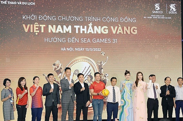 Khởi động chương trình 'Việt Nam thắng vàng' hướng tới SEA Games 31