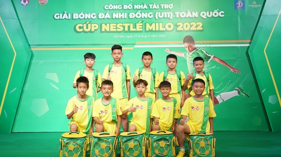46 đội bóng tranh tài tại Giải Bóng đá nhi đồng U11 toàn quốc 2022