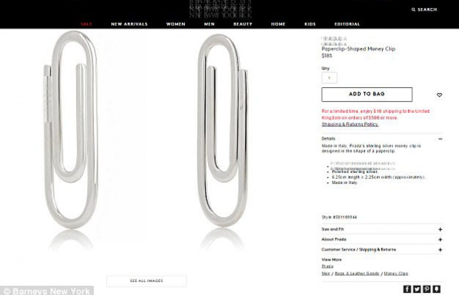 Ghim cài “hàng hiệu” có giá… 4 triệu đồng