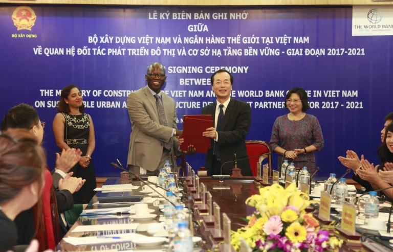 World Bank và Bộ Xây dựng hợp tác phát triển đô thị bền vững