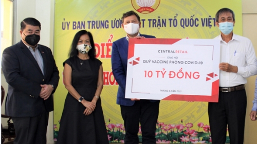 Hỗ trợ 10 tỷ đồng cho công tác phòng, chống dịch Covid-19