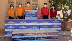 Tiếp nhận ủng hộ 35.000 chiếc khẩu trang phòng, chống dịch Covid-19