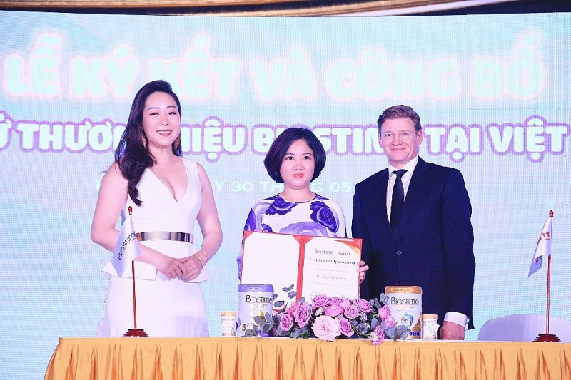 Ra mắt thương hiệu Biostime tại Việt Nam Ra mắt thương hiệu Biostime tại Việt Nam