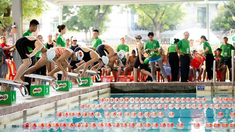 Sân chơi chào Hè bổ ích cho các em học sinh yêu thể thao