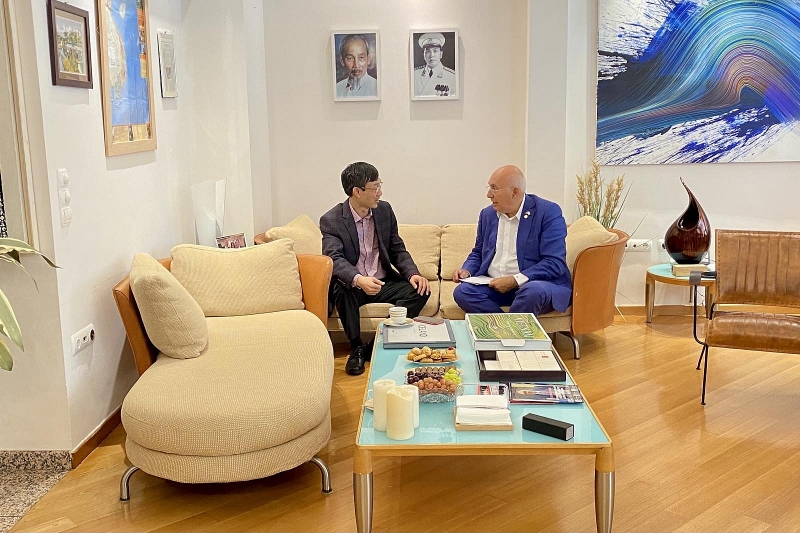 Hoạt động của Đại sứ Lê Hồng Trường cùng đoàn Nhóm các Đại sứ quán ASEAN tại Athens, Hy Lạp