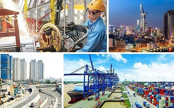 Nhiều lĩnh vực khởi sắc, kinh tế Việt Nam 6 tháng đầu năm 2022 phủ màu tươi sáng Nhiều lĩnh vực khởi sắc, kinh tế Việt Nam 6 tháng đầu năm 2022 phủ màu tươi sáng